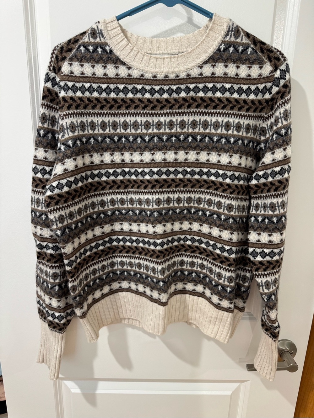 Banana Republic Fair Isle Sweater size L